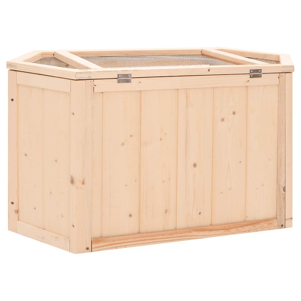 Kavez za hrčke 80 x 40 x 43 cm od masivne jelovine