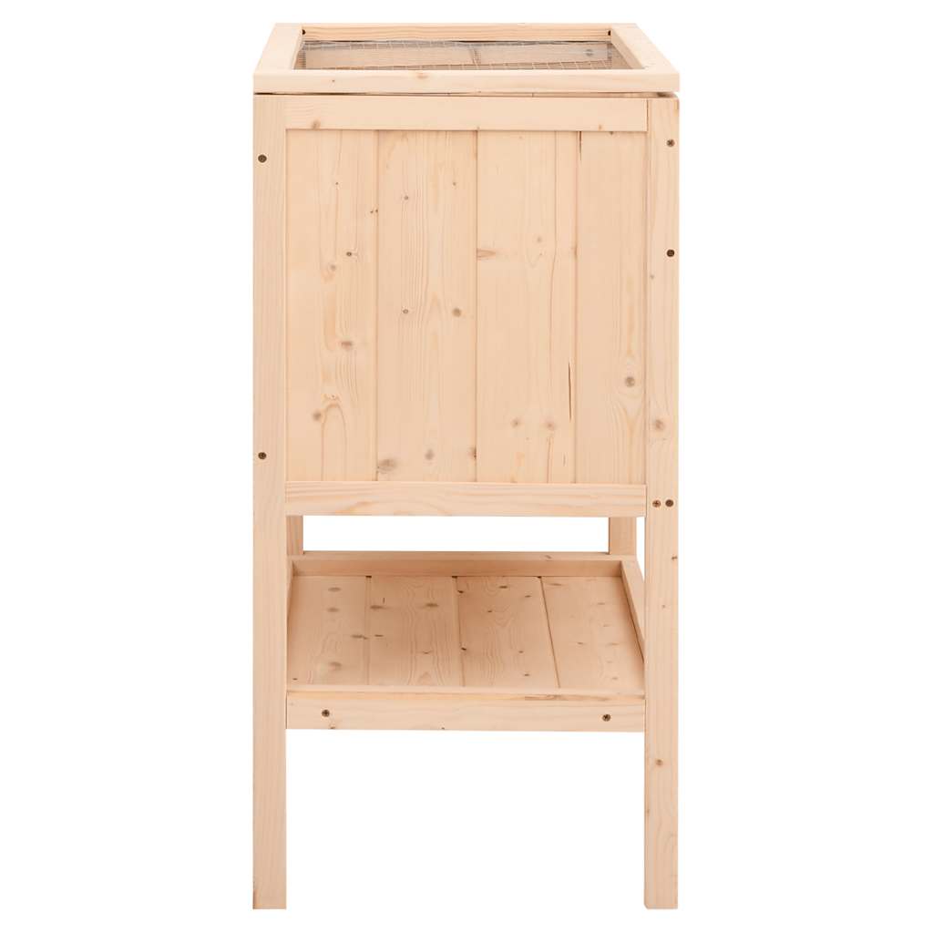 Kavez za hrčka 55x40x80 cm Masivno drvo jele