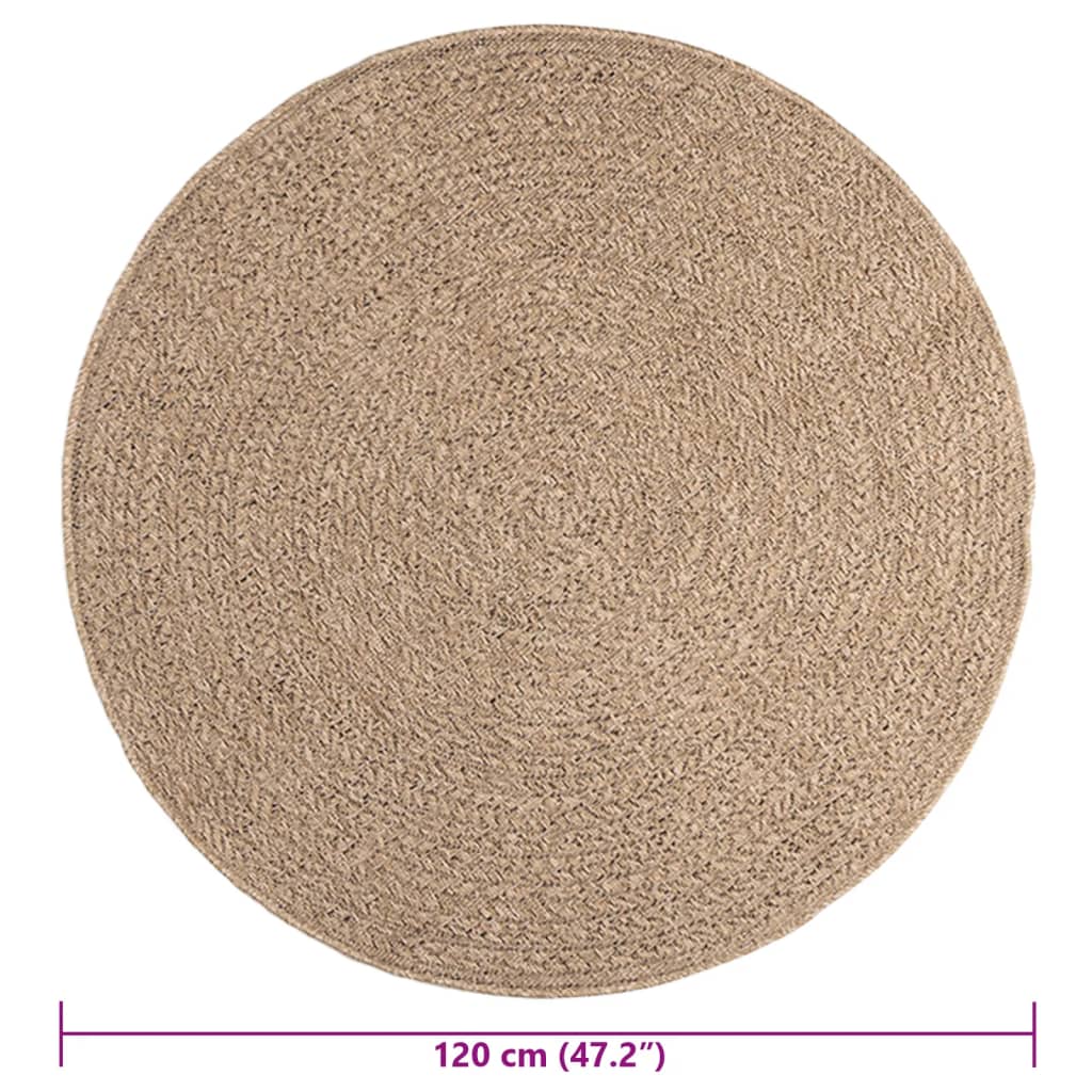 Tepih ZIZUR 120 cm s izgledom jute unutarnji i vanjski