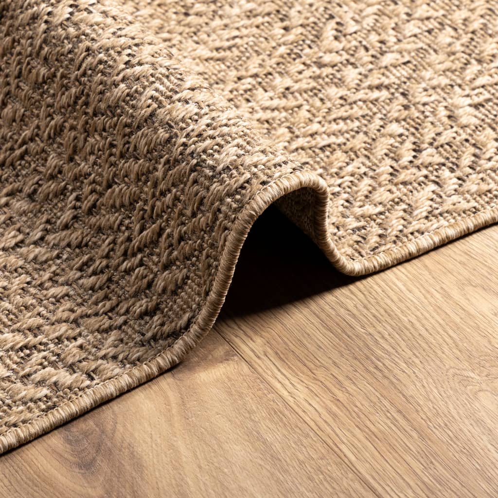 Tepih ZIZUR 80 x 150 cm s izgledom jute unutarnji i vanjski