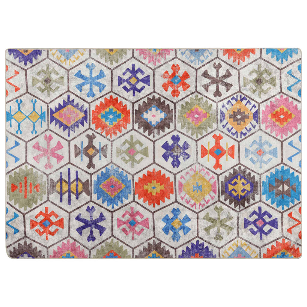 Perivi tepih raznobojni 80 x 150 cm