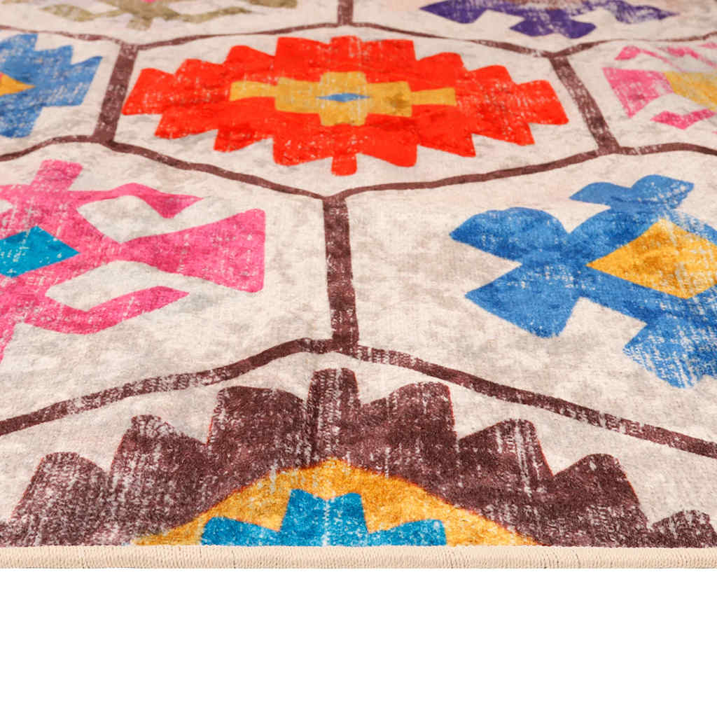 Perivi tepih raznobojni 80 x 150 cm