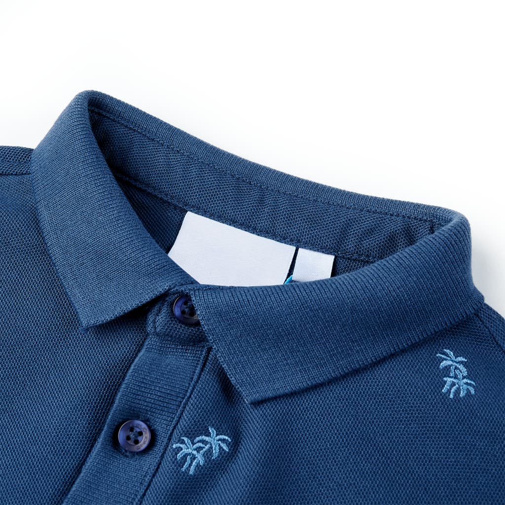 Dječja polo majica tamnoplava 128