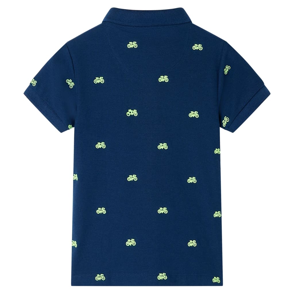 Dječja polo majica modra 104