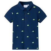 Dječja polo majica modra 116