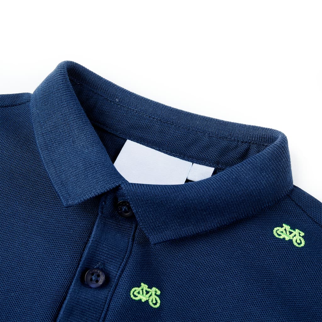 Dječja polo majica modra 116
