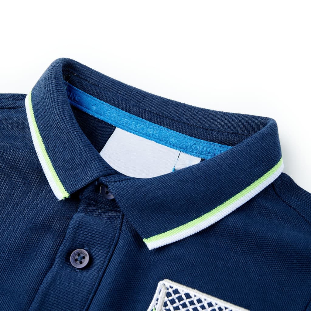 Dječja polo majica modra 116