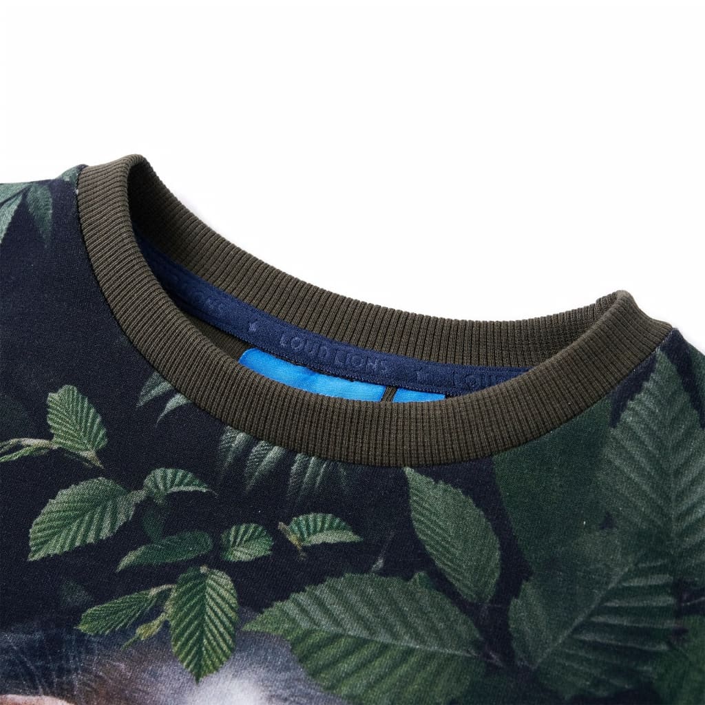 Dječja topla majica kaki 128