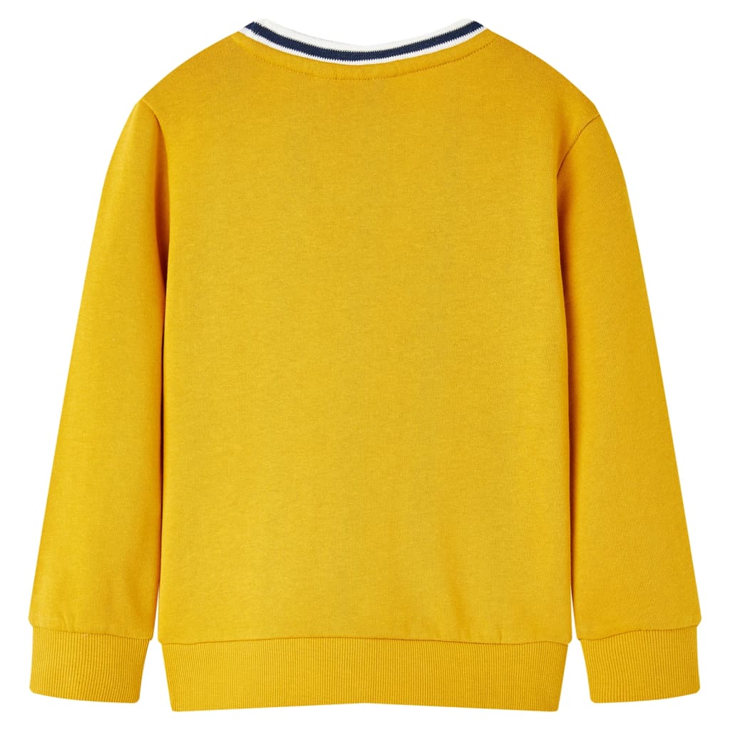 Dječja topla majica oker 140