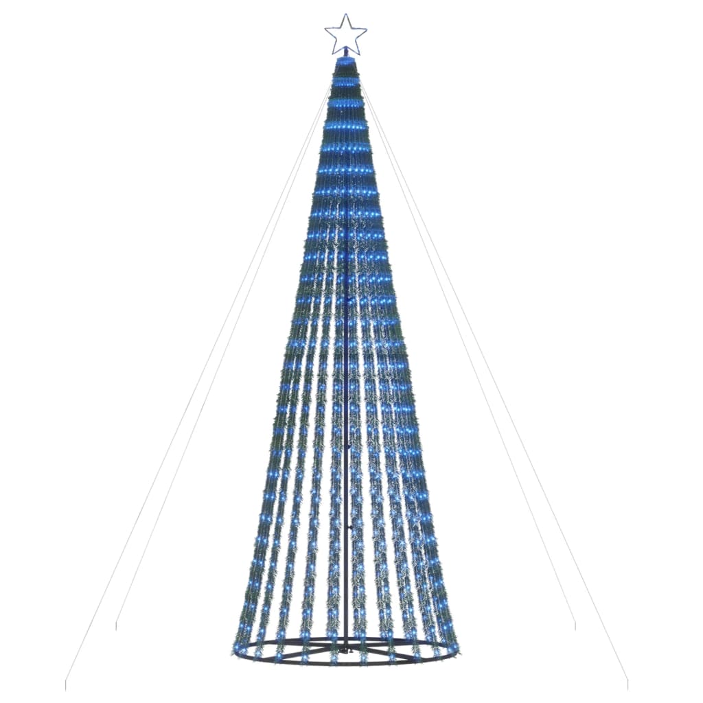 LED božićno drvce 688 LED plavo 300 cm