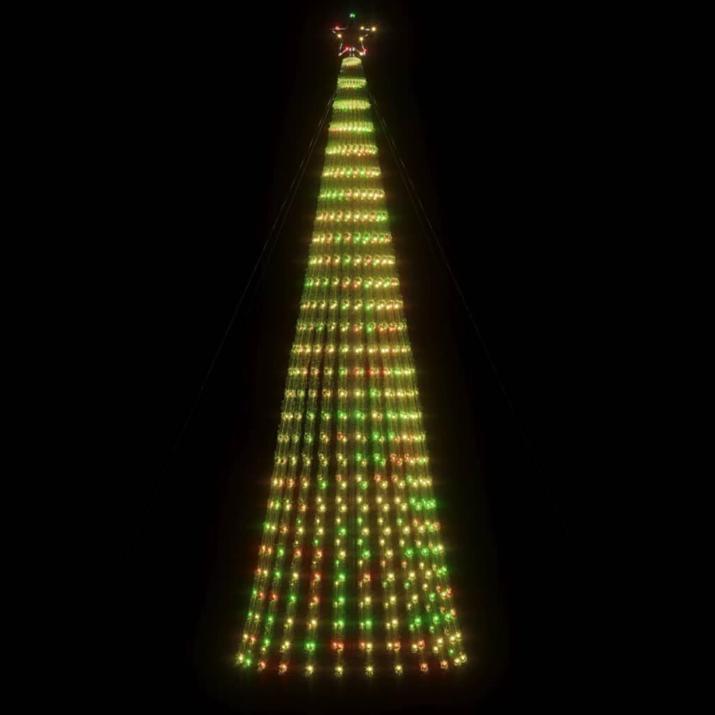 LED božićno drvce 688 LED šarenih 300 cm