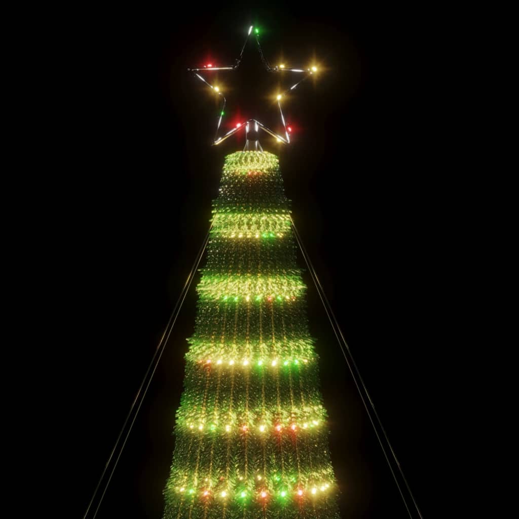 LED božićno drvce 688 LED šarenih 300 cm