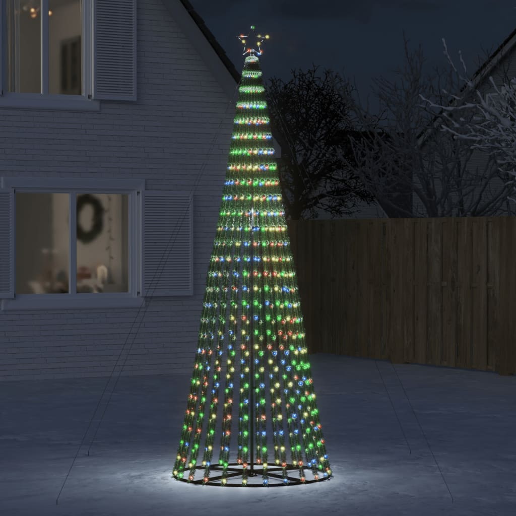 LED božićno drvce 688 LED šarenih 300 cm