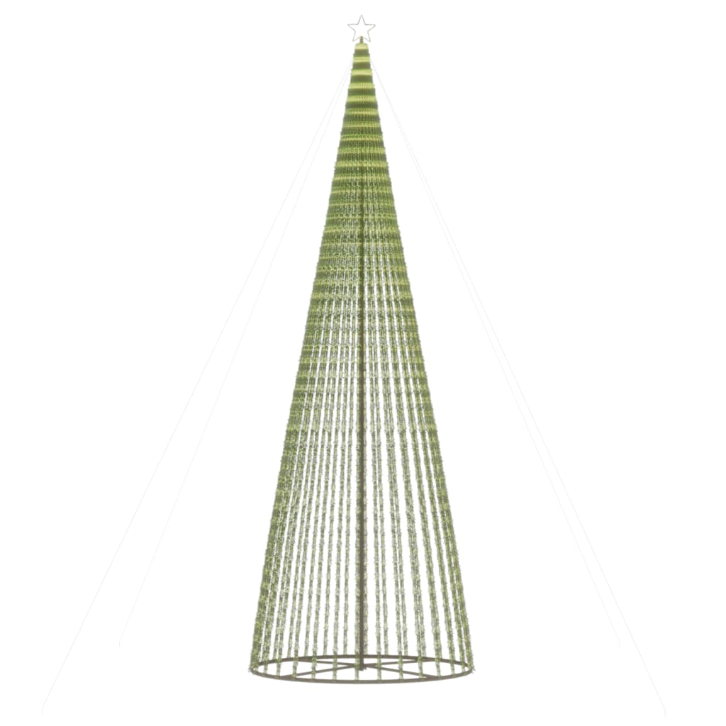 LED božićno drvce 1544 LED šarene 500 cm