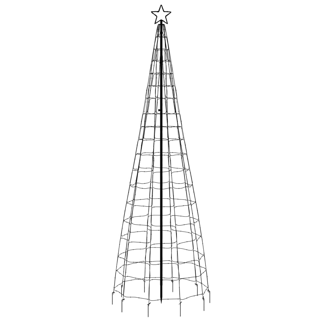 LED božićno drvce sa šiljcima 570 LED toplo bijelo 300 cm
