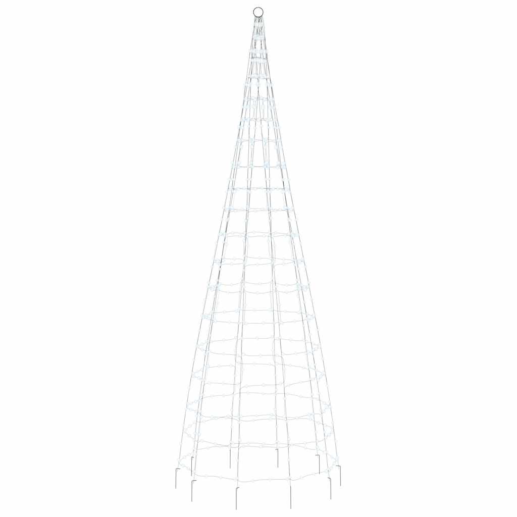 LED božićno drvce 550 LED hladno bijelo 300 cm