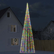 LED božićno drvce 3000 LED šarenih 800 cm