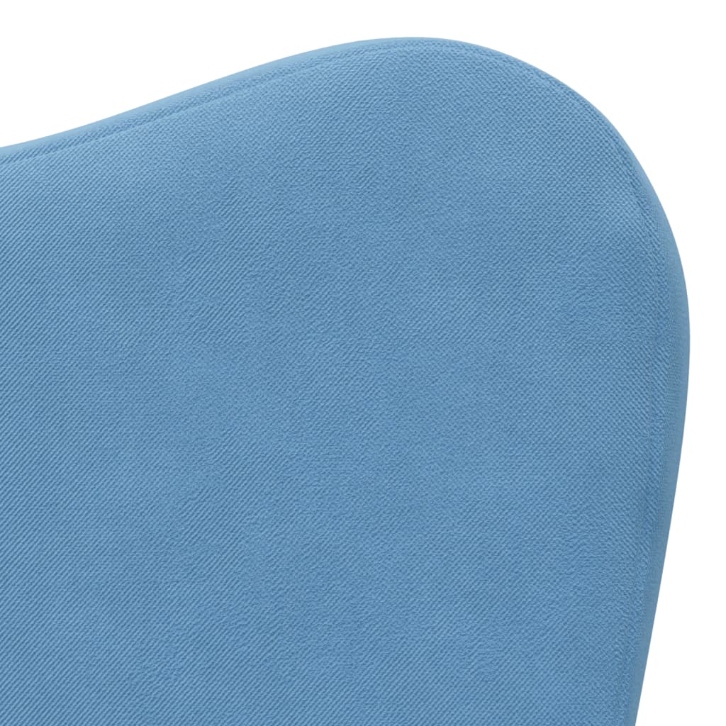 Dječja sofa plava mekana plišana