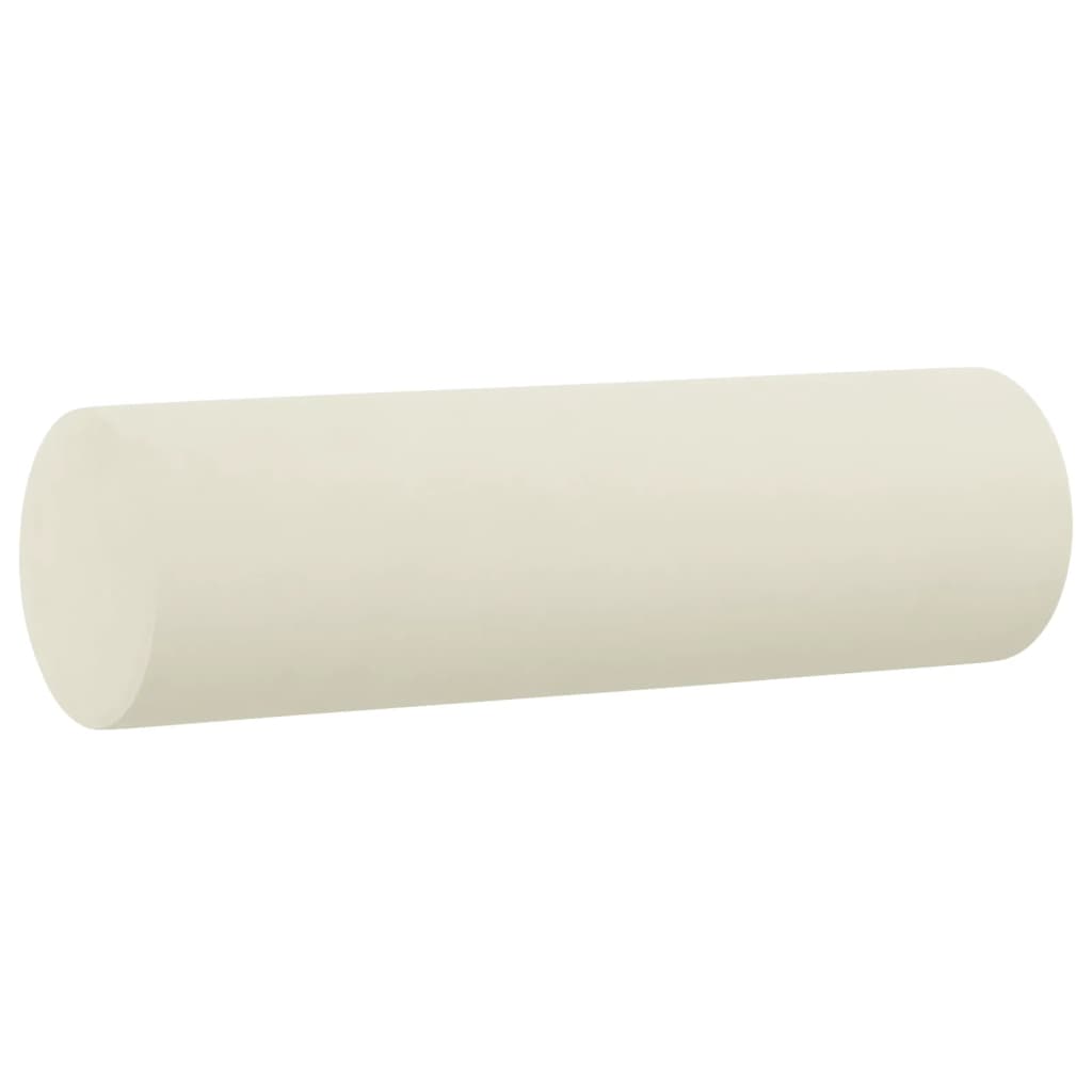 3-dijelni set sofa s jastucima krem baršunasti