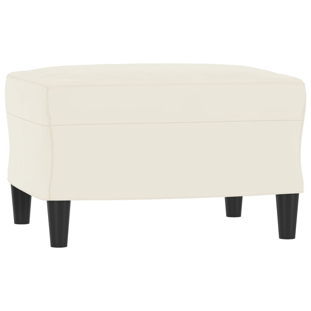 3-dijelni set sofa krem baršunasti