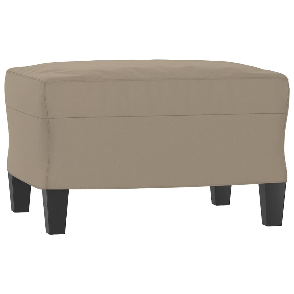 3-dijelni set sofa s jastucima smeđesivi od mikrovlakana