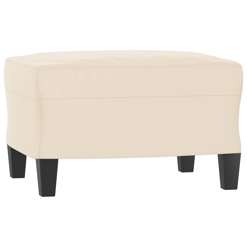 3-dijelni set sofa s jastucima bež od mikrovlakana