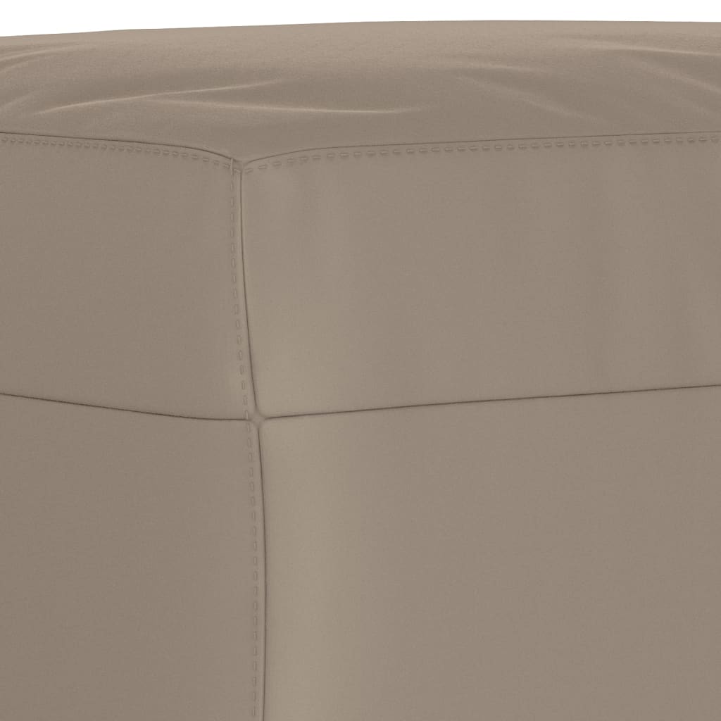 3-dijelni set sofa s jastucima smeđesivi od mikrovlakana