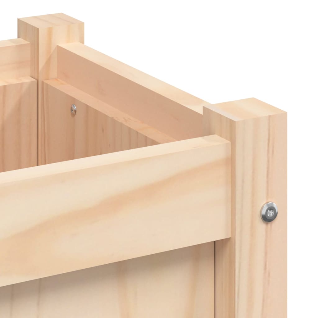 Vrtna sadilica 60x31x31 cm od masivne borovine