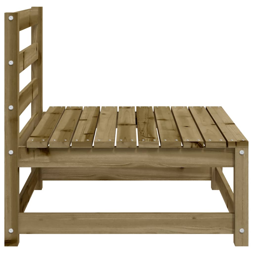Vrtne sofe 2 kom 70 x 70 x 67 cm od impregnirane borovine