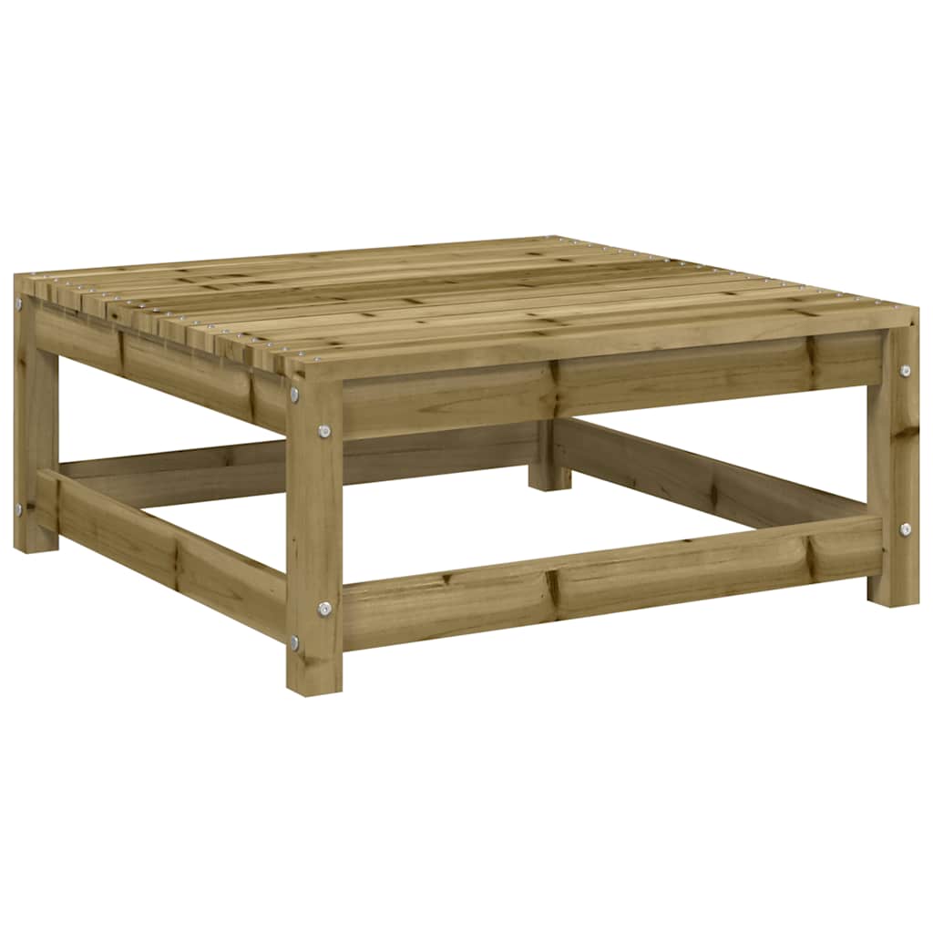 Vrtni tabure 70 x 70 x 30 cm od impregnirane borovine