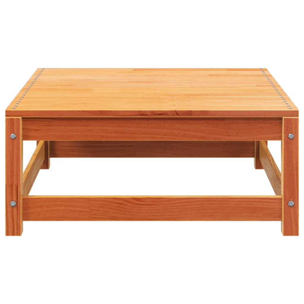 Kutna vrtna sofa s jastucima i tabureom