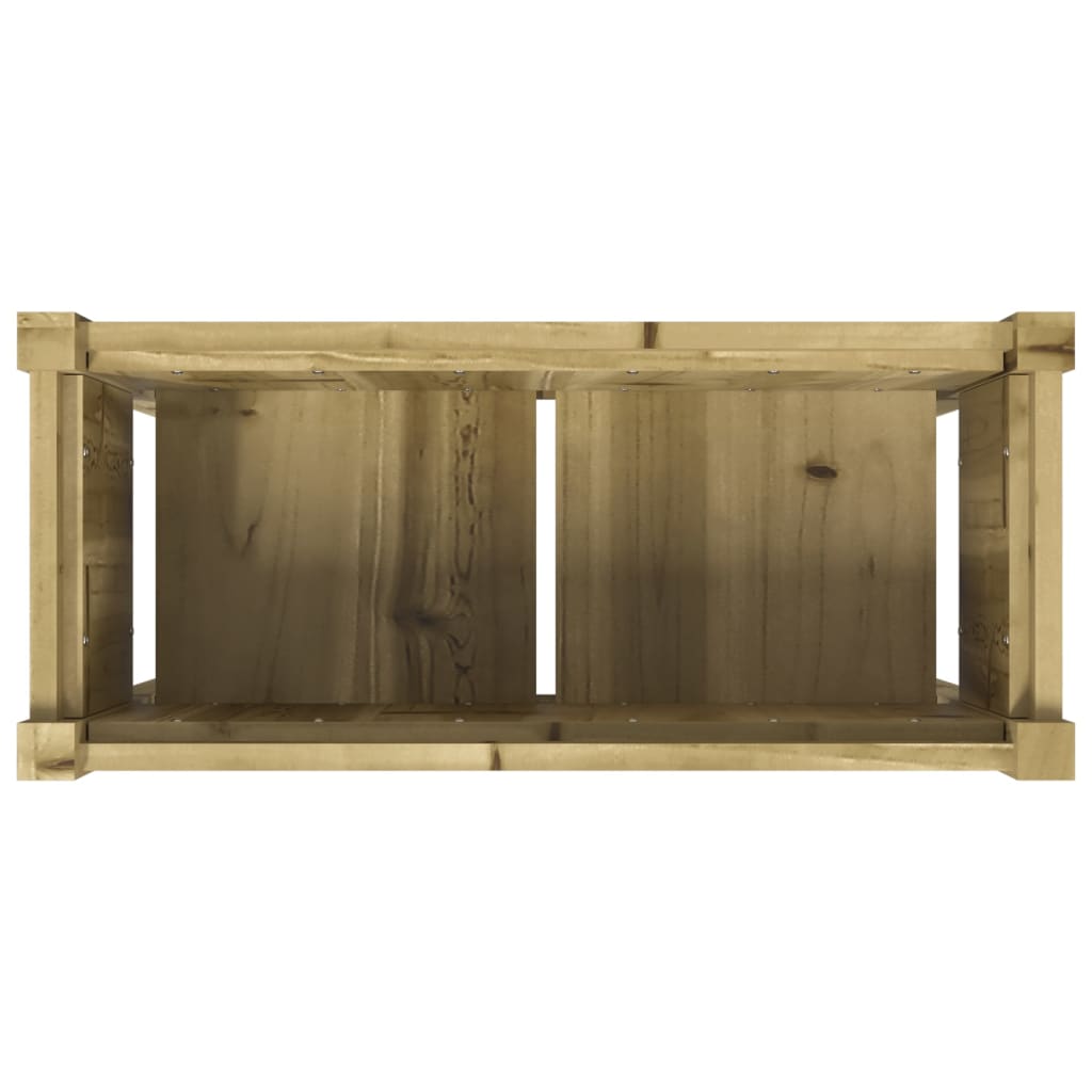 Vrtne sadilice s nogama 70x31x70 cm od impregnirane borovine