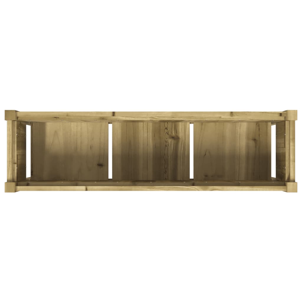 Vrtne sadilice s nogama 110x31x70 cm od impregnirane borovine