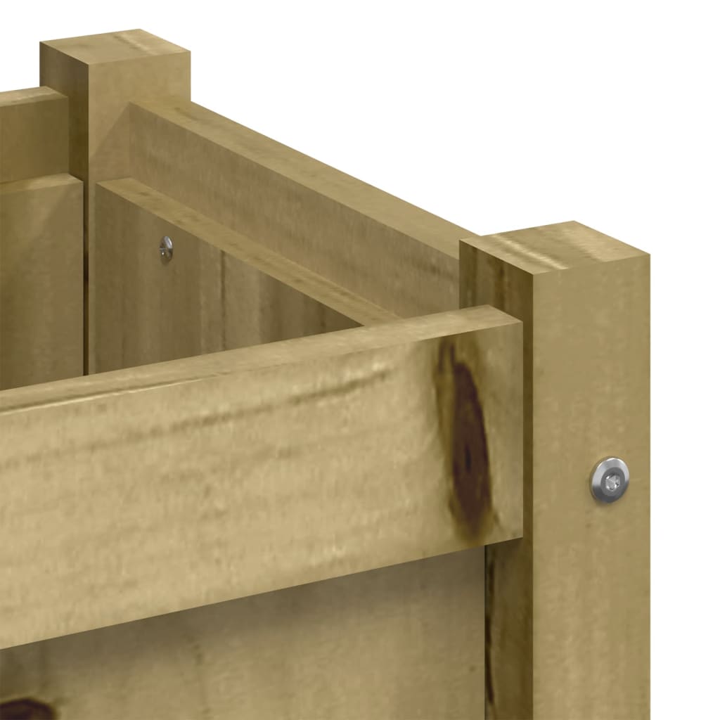 Vrtne sadilice s nogama 110x31x70 cm od impregnirane borovine
