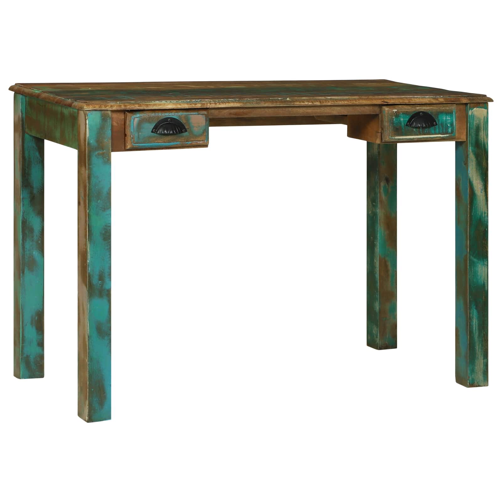 Radni stol Smeđa 112 x 55 x 76 cm Čvrsto drvo iz reciklaže