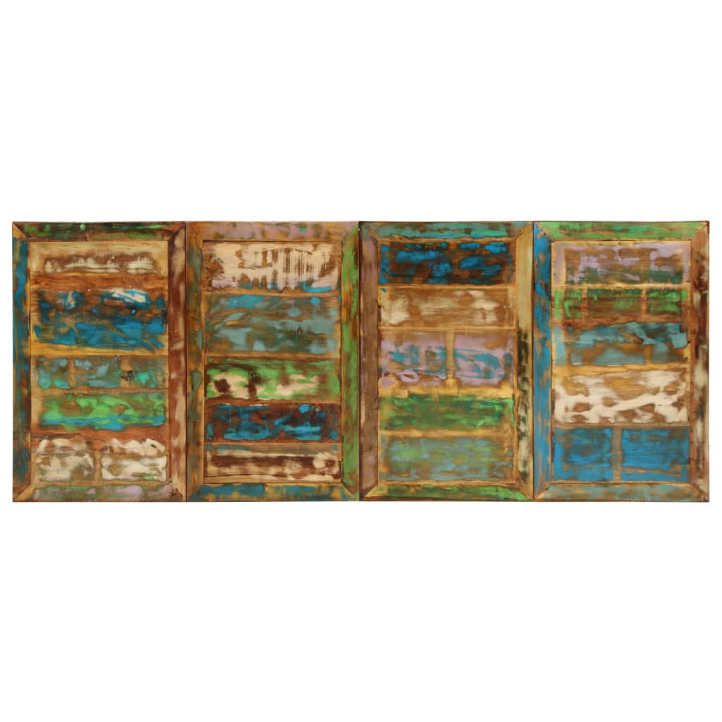 Blagovaonski stol 220 x 90 x 77 cm od masivnog obnovljenog drva