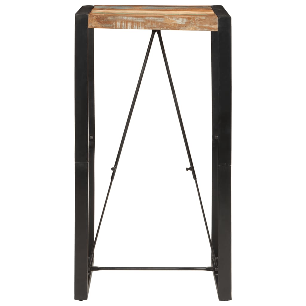 Barski stol 60 x 55 x 110 cm od masivnog obnovljenog drva
