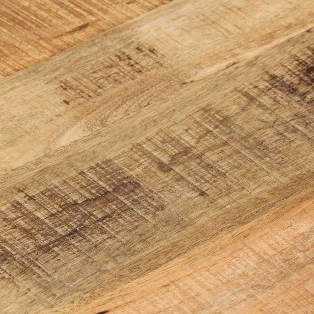 Stolna ploča Ø 40x2,5 cm okrugla od masivnog grubog drva manga
