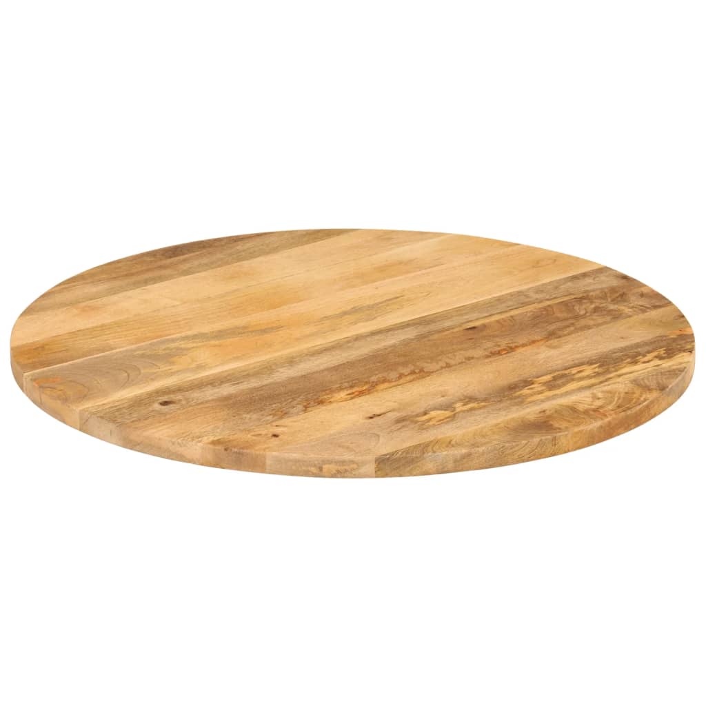 Stolna ploča Ø 70 x 3,8 cm okrugla od masivnog drva manga