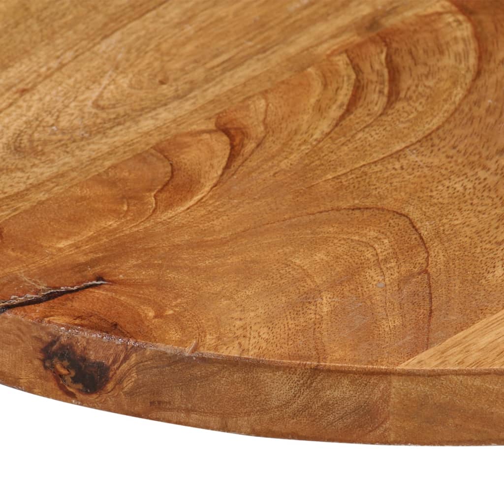 Stolna ploča Ø 70 x 3,8 cm okrugla od masivnog drva manga