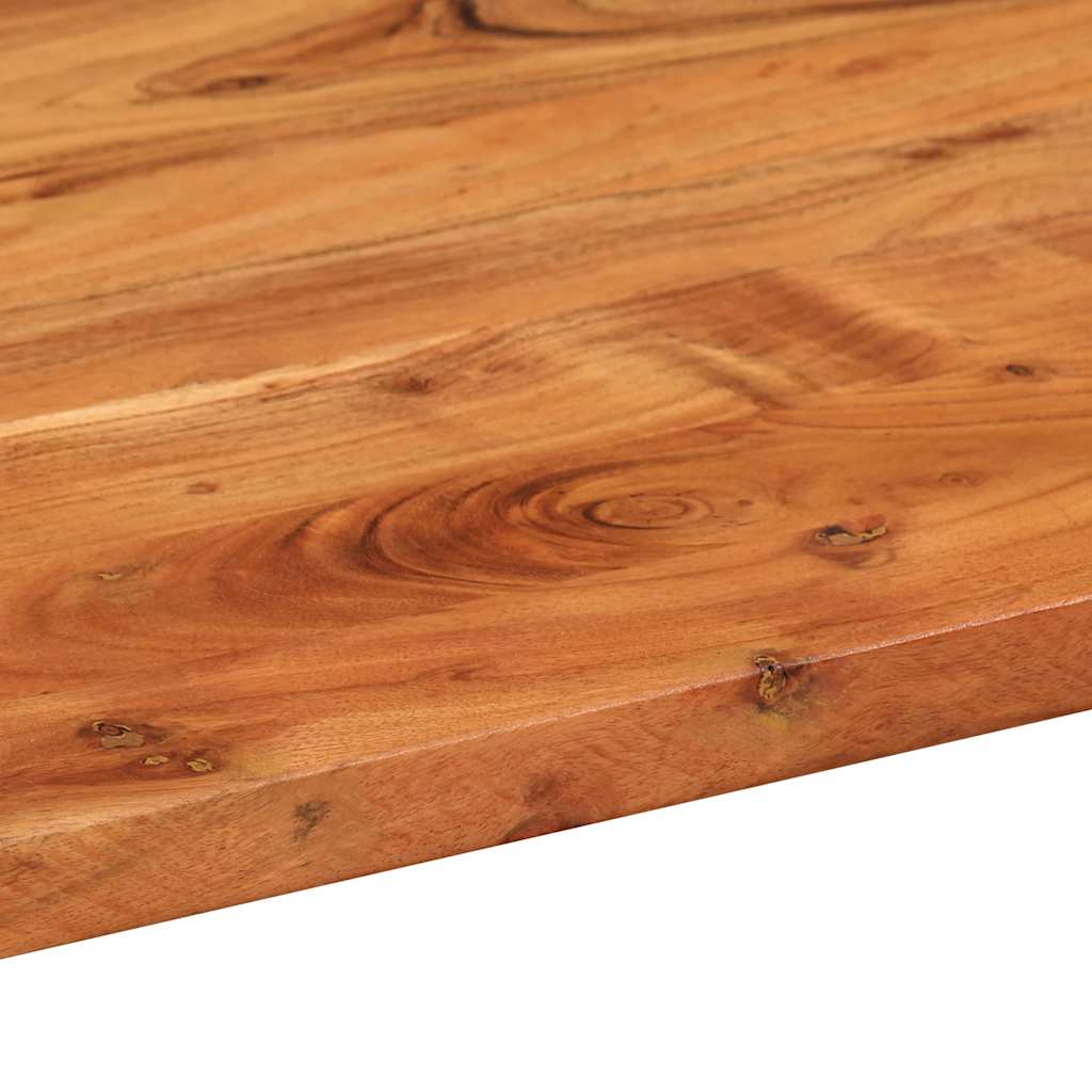 Stolna ploča 90x40x3,8 cm ovalna od masivnog drva bagrema