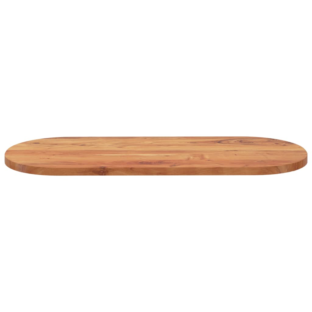 Stolna ploča 100x40x3,8 cm ovalna od masivnog drva bagrema