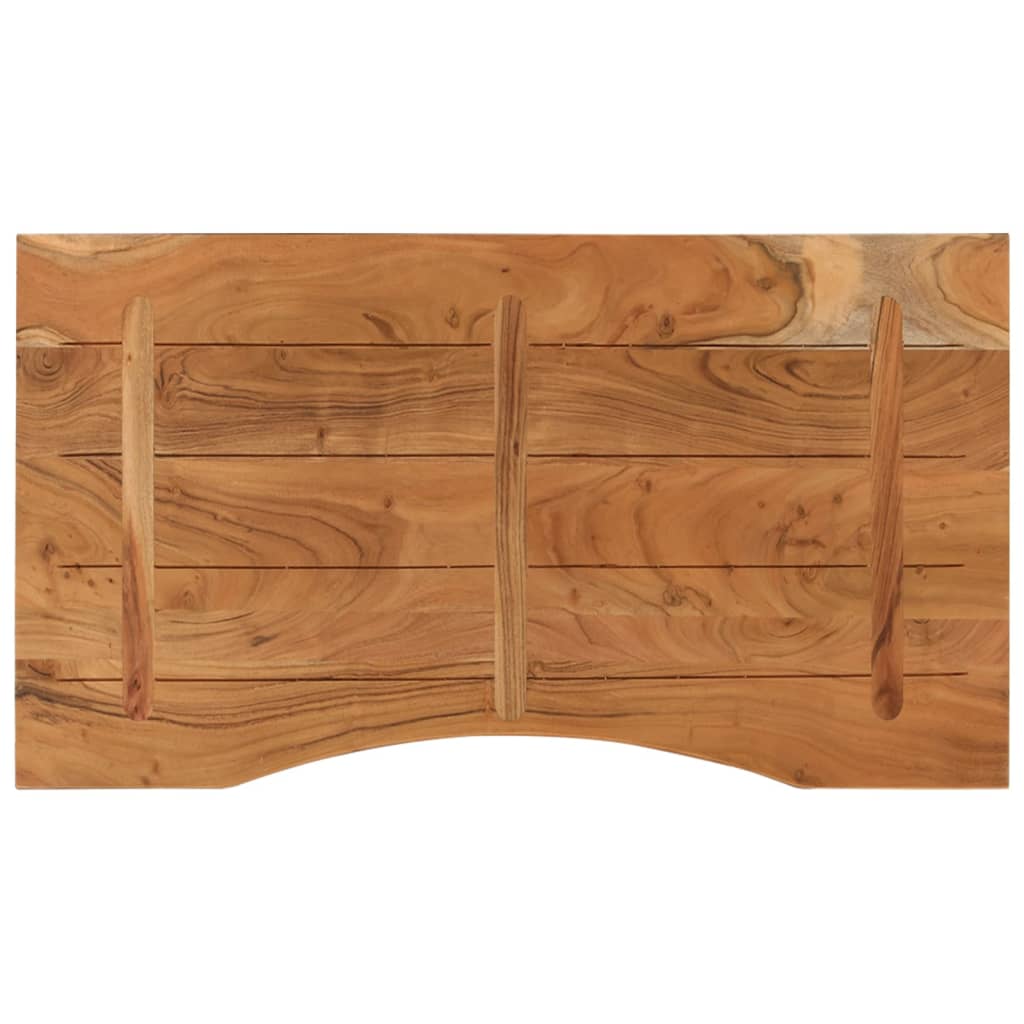 Stolna ploča 90x50x2,5 cm pravokutna od masivne bukovine