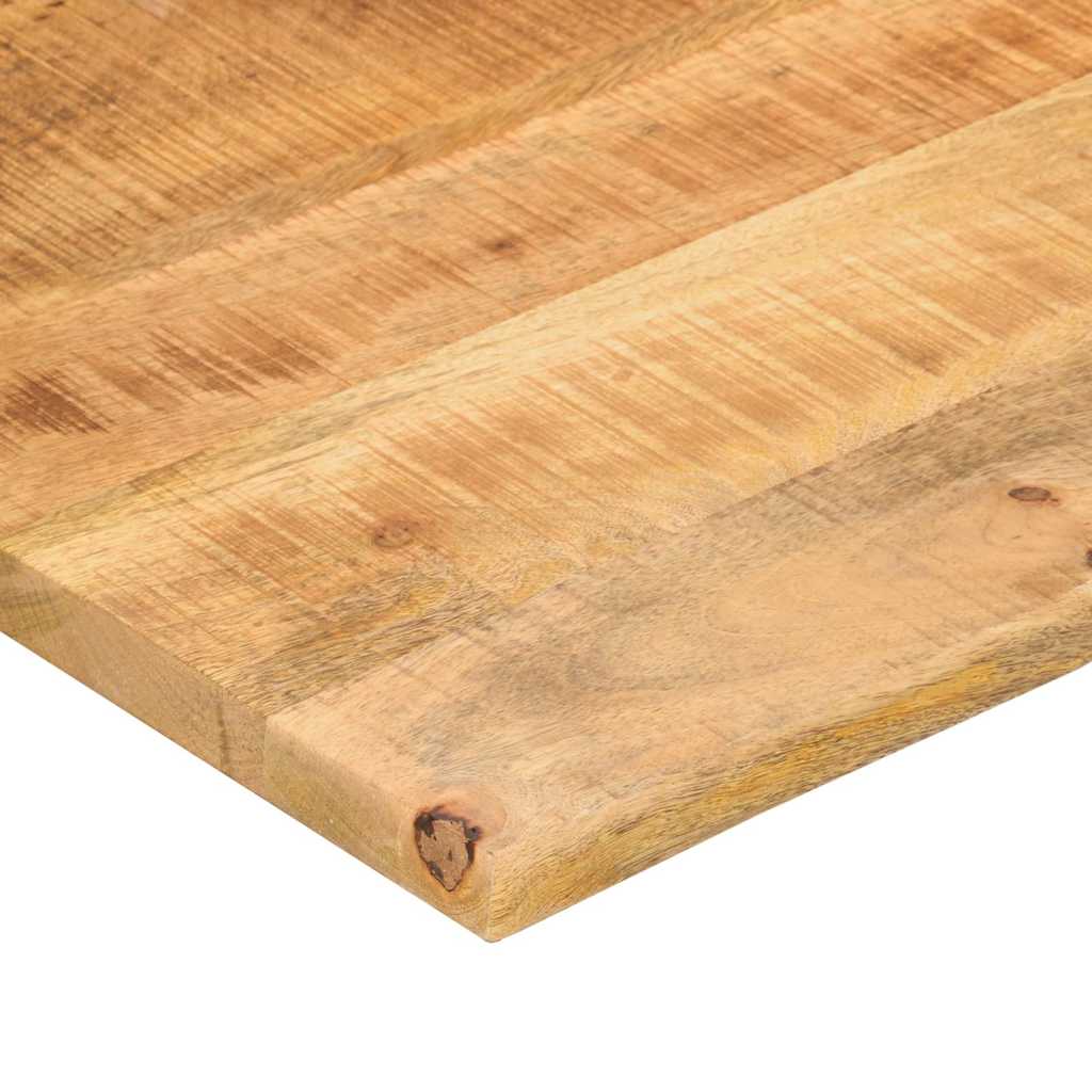 Ploča za radni stol zaobljena 90x50x2,5 cm od drva manga