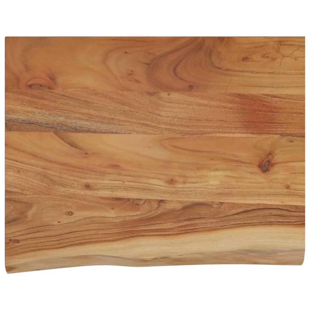 Zidna polica 40x30x2,5 cm pravokutna bagremovo drvo živi rub