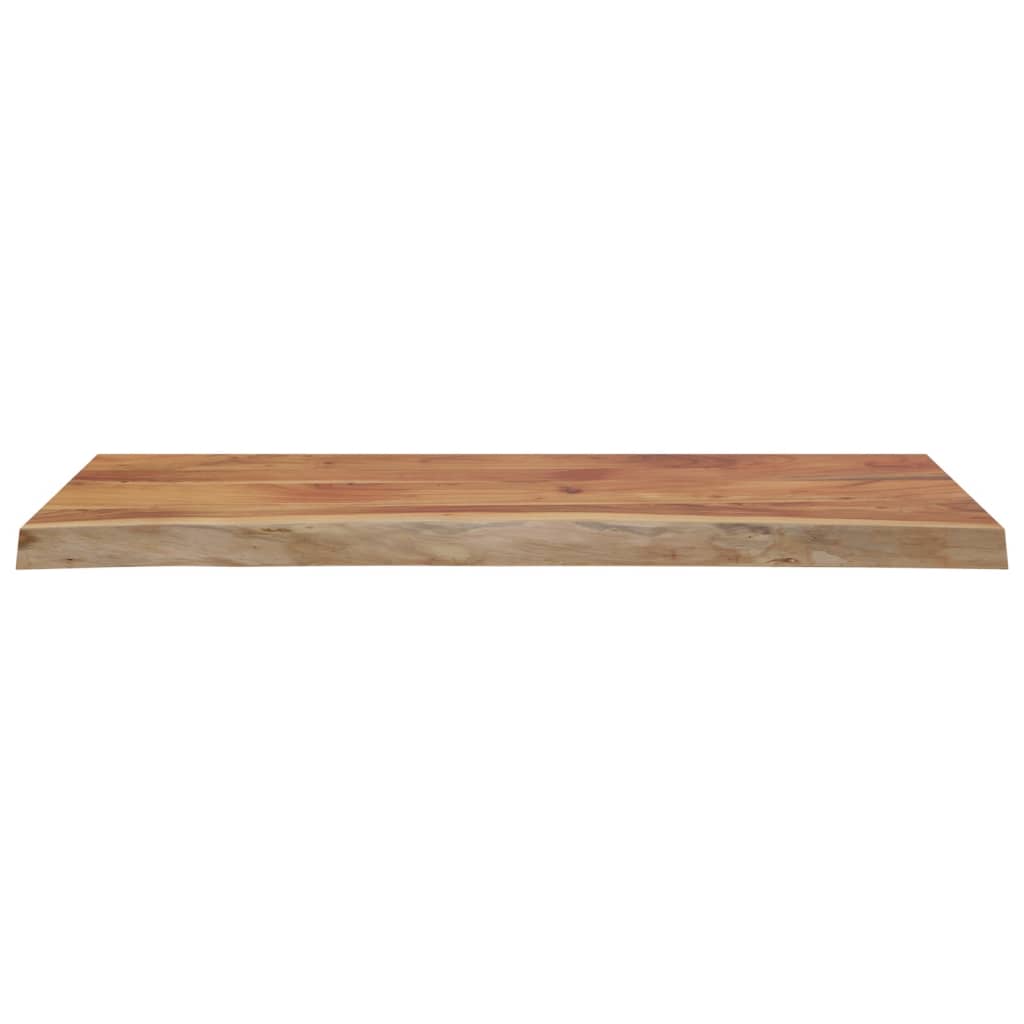 Stolna ploča 100x40x2,5 cm pravokutna bagremovo drvo živi rub