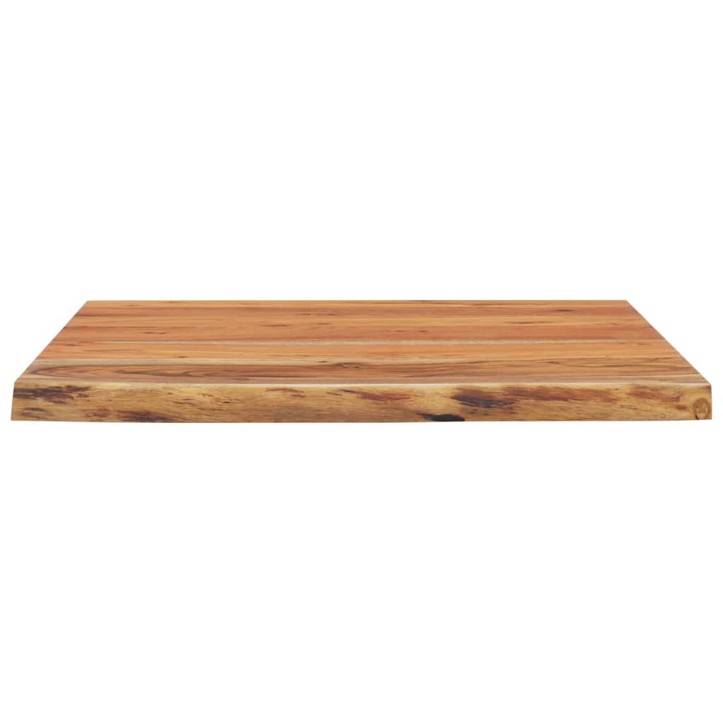 Kupaonska radna ploča 60x60x2,5 cm četvrtasta od drva bagrema