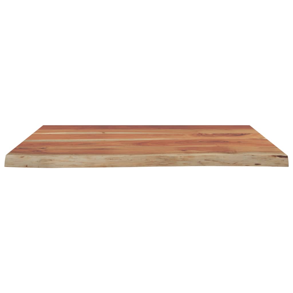 Kupaonska radna ploča 70x60x2,5 cm pravokutna od drva bagrema