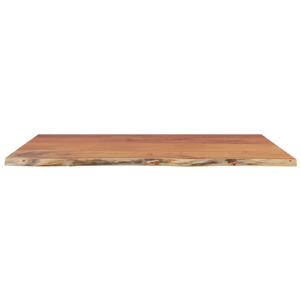 Kupaonska radna ploča 100x60x2,5 cm pravokutna od drva bagrema