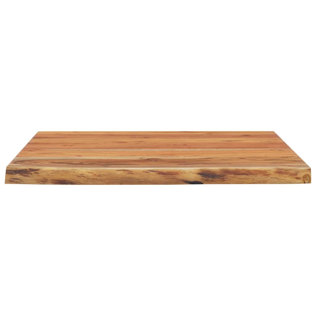 Kupaonska radna ploča 60x60x3,8 cm četvrtasta od drva bagrema